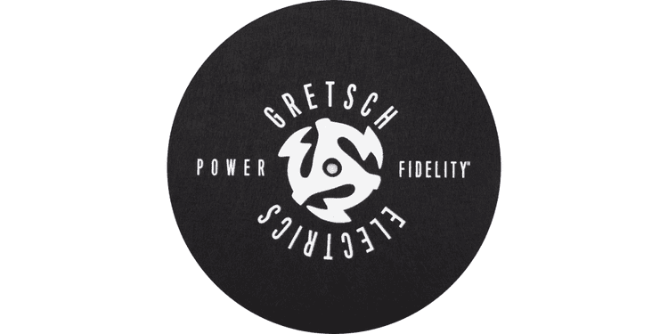 Gretsch slip mat black patinador para plato