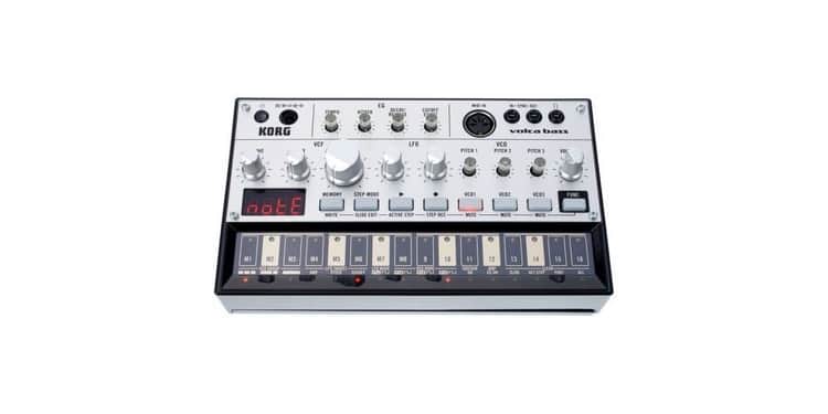 Korg volca bass sintetizador monofónico