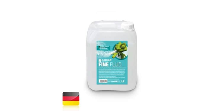 Cameo fine fluid 5 litros para maquinas de humo