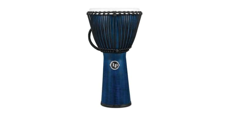 Lp djembe world beat fx afinación por cuerda azul 12,5 pulgadas, lp725b