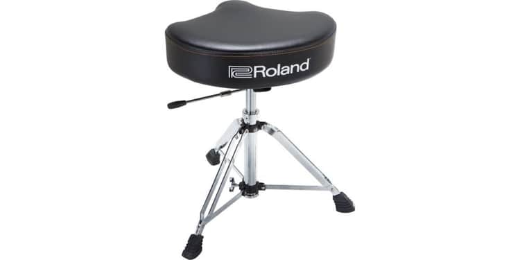 Roland rdt-shv banqueta de batería con asiento de vinilo y ajuste hidráulico