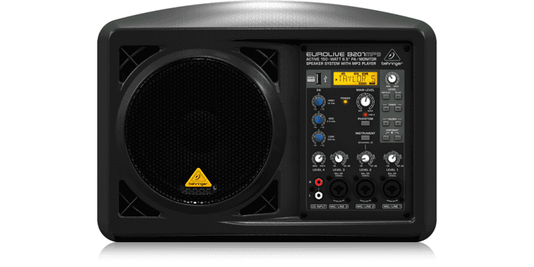 Behringer b207 mp3 altavoz activo behringer b-207mp3 unidad