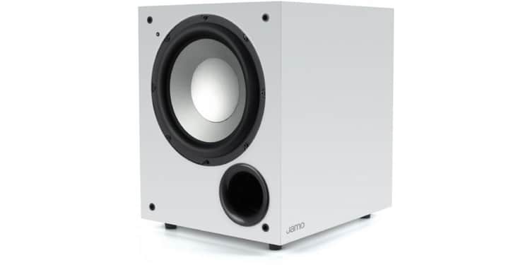 Jamo c910 sub matte white subwoofer inalambrico