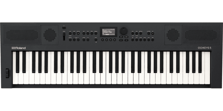 Roland go:keys 5 graphite teclado portátil