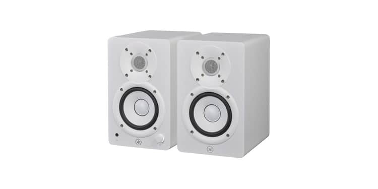 Yamaha hs4w monitores de estudio blancos pareja