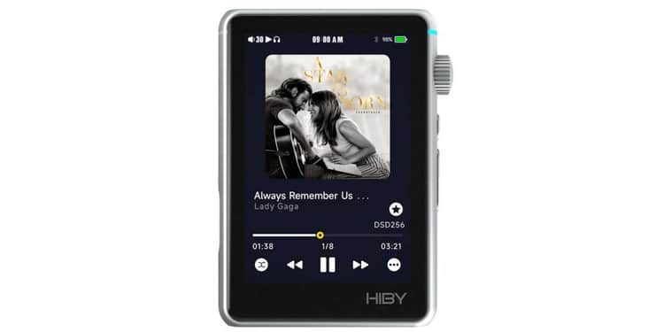 Hiby r3 ii plateado reproductor hi-res