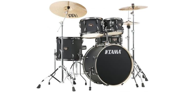 Tama ip50h6wbn-bob imperialstar blacked out black set batería acústica