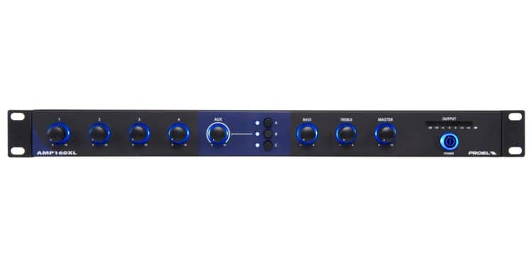 Proel pa amp160xl.amplificador mezclador de 160w