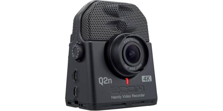 Zoom q2n 4k grabador multipistas digital memoria flash