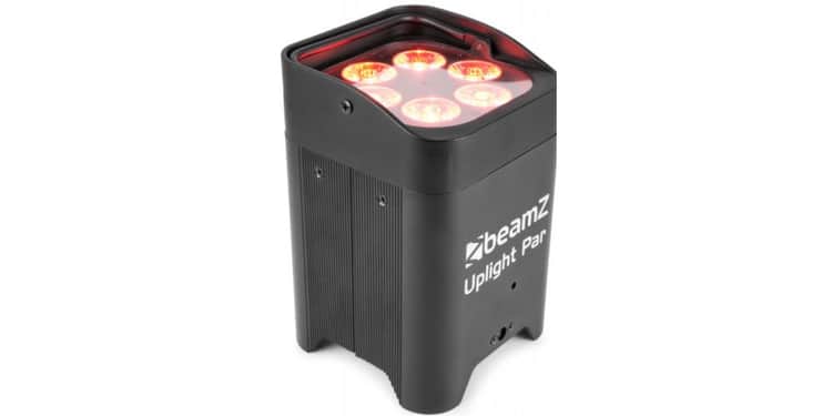 Beamz bbp96 foco par con bateria 6x 12w 150592 ( reacondicionado )