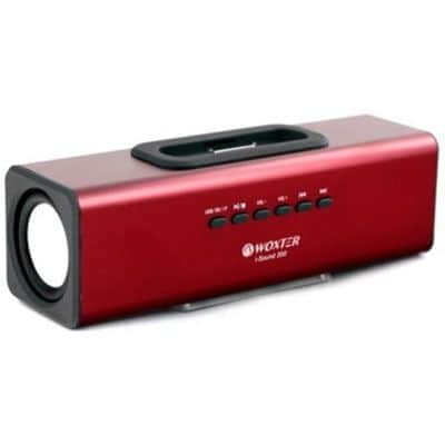 Woxter i-sound 200 rojo dock station ipod /iphone carga