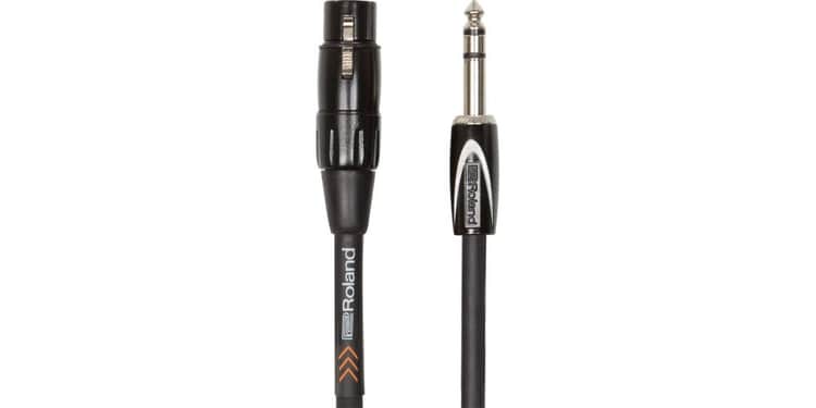 Roland rcc5trxf cable xlr hembra a jack stereo 1.5 metros