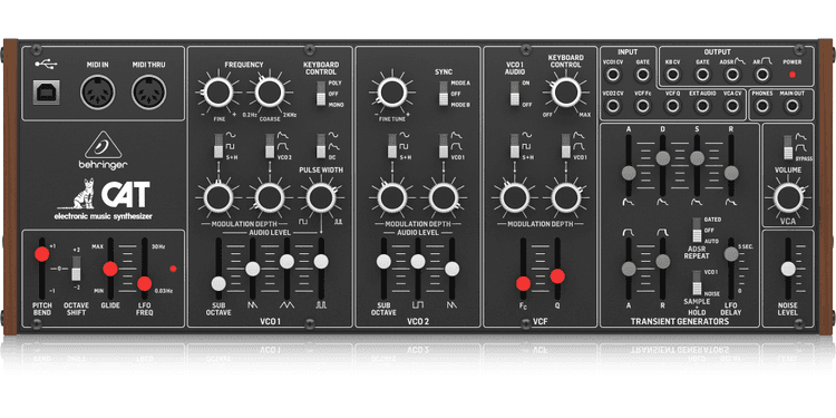 Behringer cat sintetizador