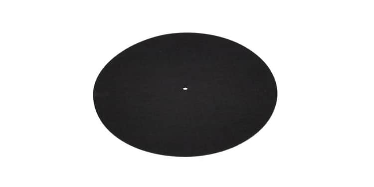 Omnitronic slipmat patinador para giradiscos