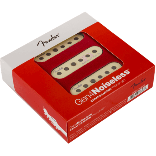 Fender gen 4 noiseless stratocaster set 3 pastillas guitarra eléctrica