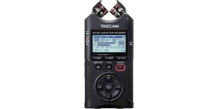 Tascam dr-40x grabadora portatil