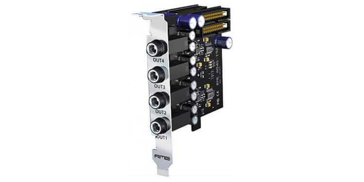 Rme ao4s-192 placa de expansión analógica de 4 conectores