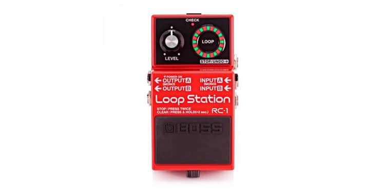 Boss rc-1 pedal loop station