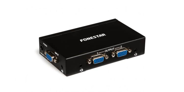 Fonestar fv-50sp12 distribuidor vga 1 x 2