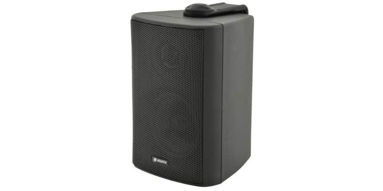 Adastra bc3v-b altavoz de pared línea 100v negro