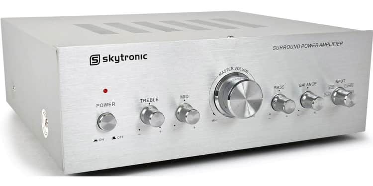 Skytronic 103311 amplificador estereo hifi de 2 x 50w