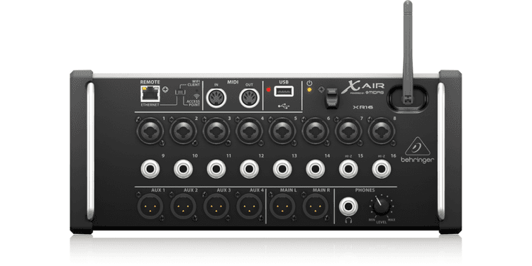 Behringer x air xr16 ,mezclador digital