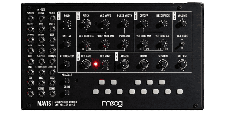 Moog mavis sintetizador